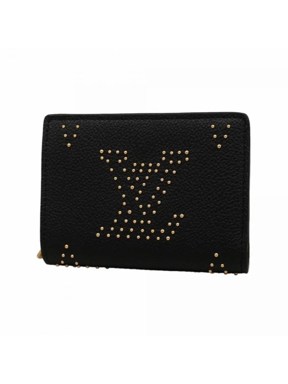 Louis Vuitton Wallet Studs Portefeuille Clair Noir